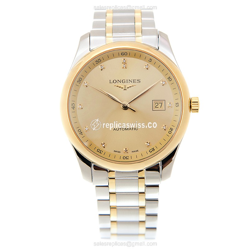 Longines L2.793.5.37.7 MASTER Automatic 18kt Gold & Steel