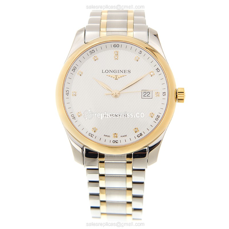 Longines L2.793.5.97.7 MASTER Automatic 18kt Rose Gold & Steel