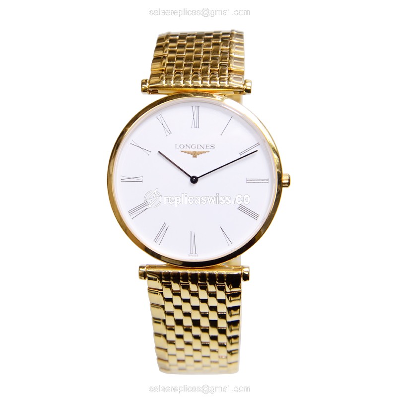 Longines L4.766.2.11.8 LA GRANDE Quartz PVD Gold