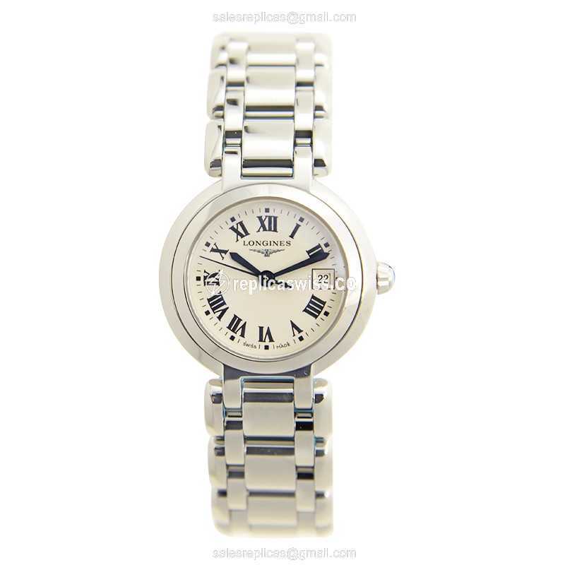Longines L8.110.4.71.6 PRIMA LUNA Quartz Stainless Steel