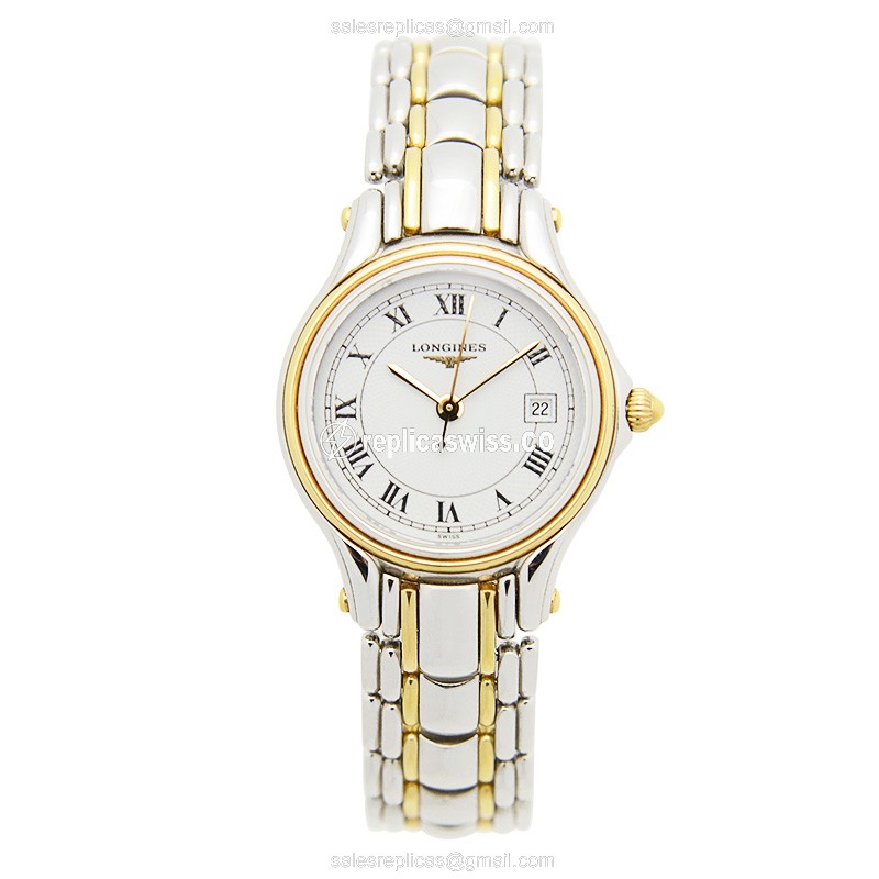 Longines L3.106.5.10.6 CONQUEST Quartz 18kt Gold & Steel