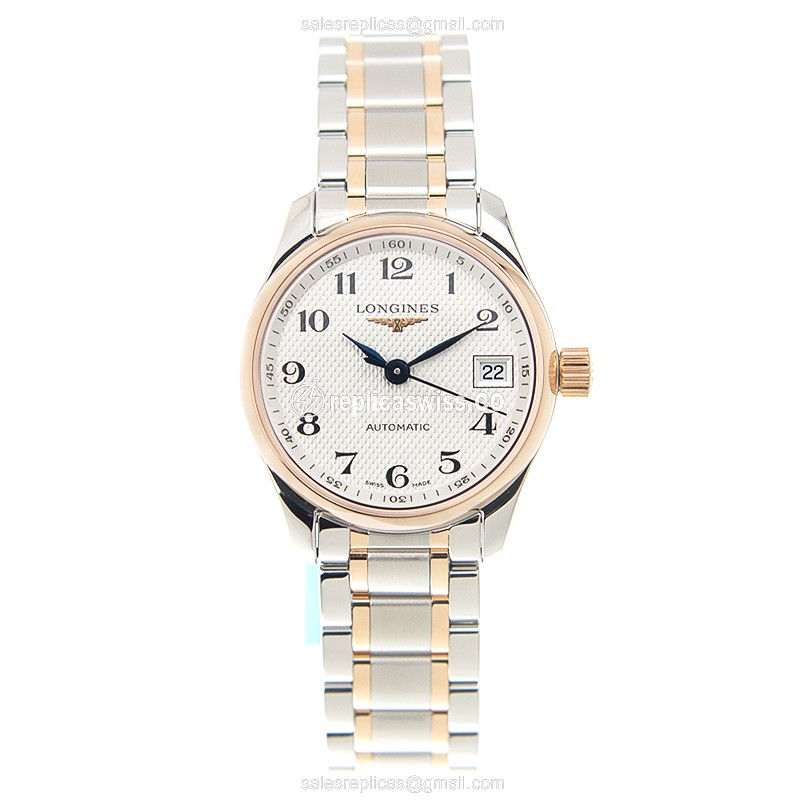 Longines L2.128.5.79.7 MASTER Automatic 18kt Rose Gold & Steel