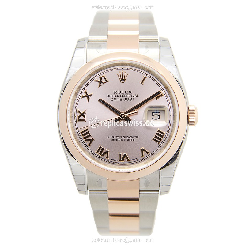 Rolex 116201 DATEJUST Automatic 18kt Rose Gold & Steel