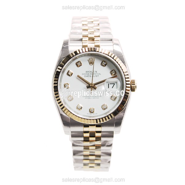 Rolex 116231G DATEJUST Automatic 18kt Rose Gold & Steel