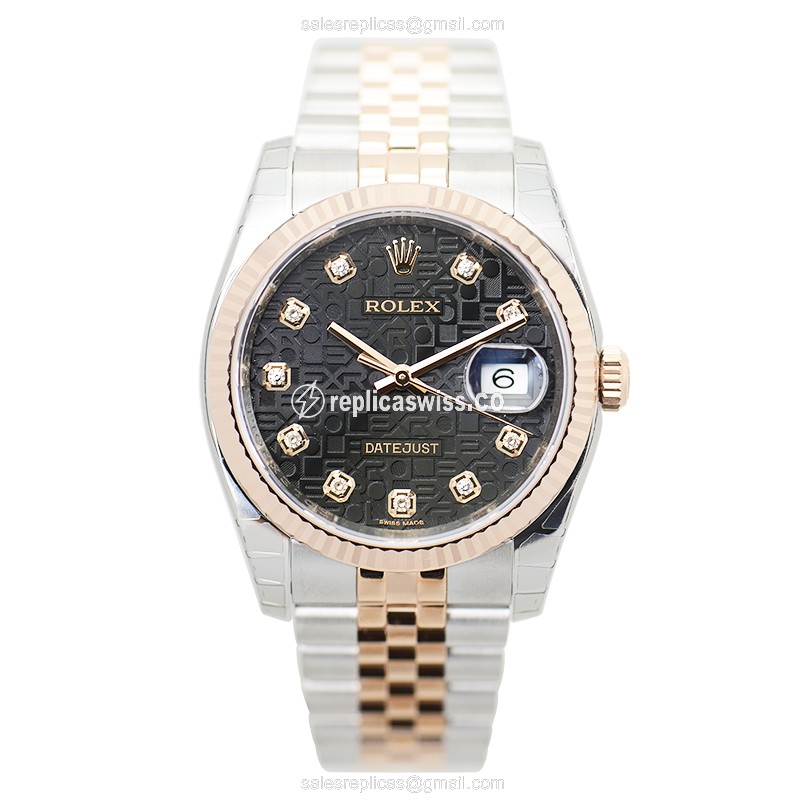 Rolex 116231J DATEJUST Automatic 18kt Rose Gold & Steel