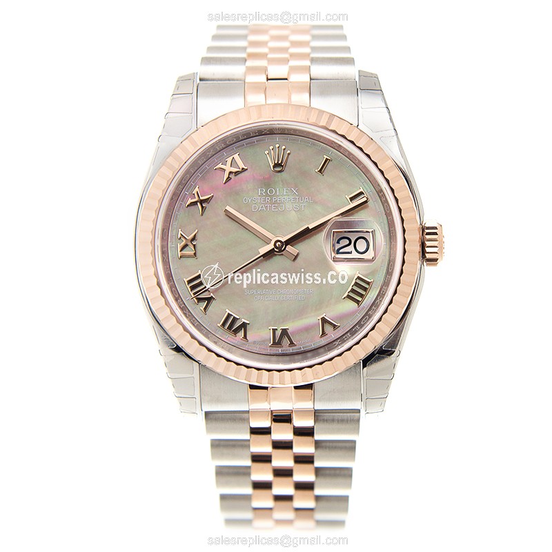Rolex 116231 DATEJUST Automatic 18kt Rose Gold & Steel
