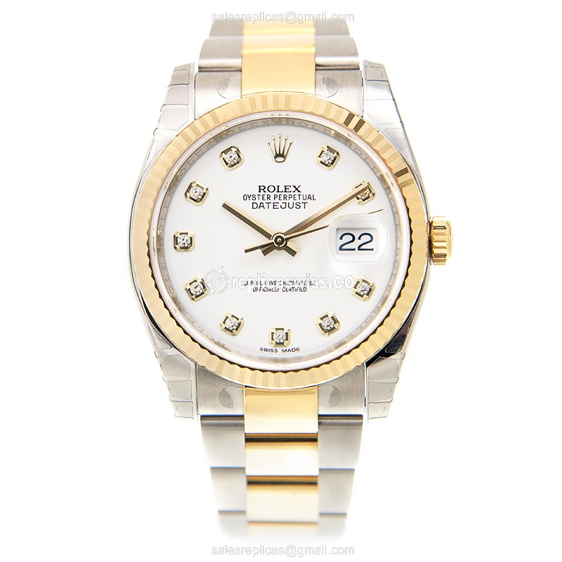 Rolex 116233G DATEJUST Automatic 18kt Gold & Steel