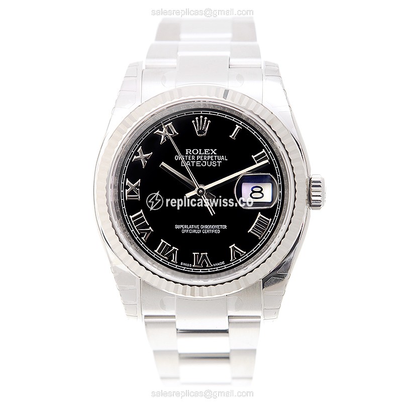 Rolex 116234 DATEJUST Automatic 18kt White Gold & Steel