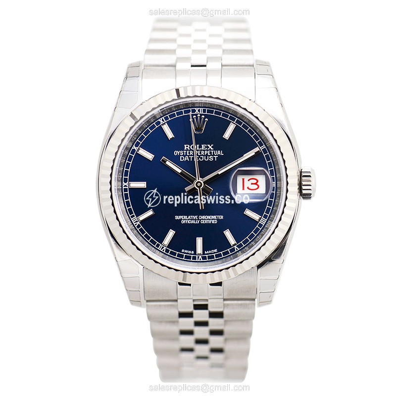 Rolex 116234 DATEJUST Automatic 18kt White Gold & Steel