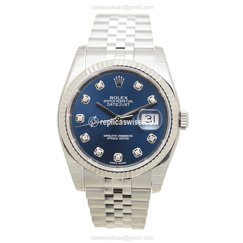 Rolex 116234G DATEJUST Automatic 18kt White Gold & Steel