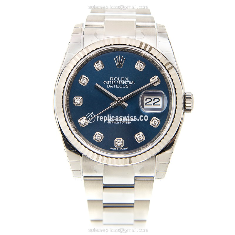 Rolex 116234G DATEJUST Automatic 18kt White Gold & Steel