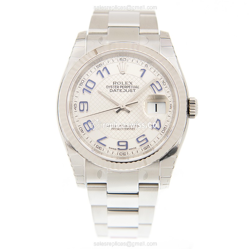 Rolex 116234 DATEJUST Automatic 18kt White Gold & Steel
