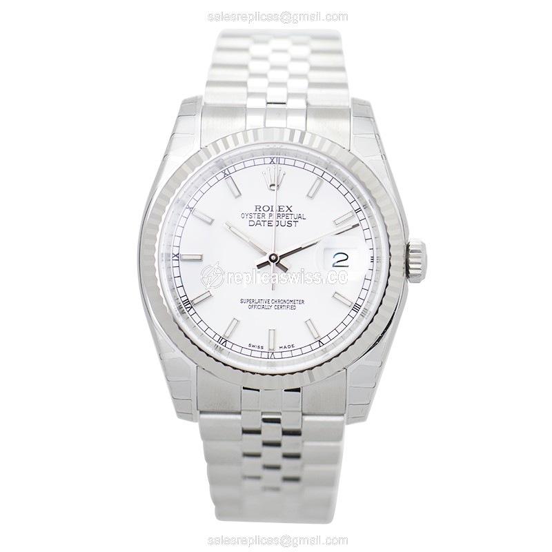 Rolex 116234 DATEJUST Automatic 18kt White Gold & Steel
