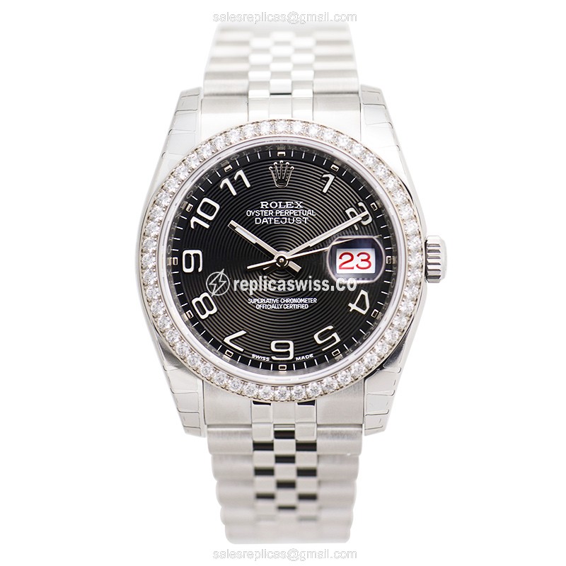 Rolex 116244 DATEJUST Automatic Stainless Steel & Diamonds