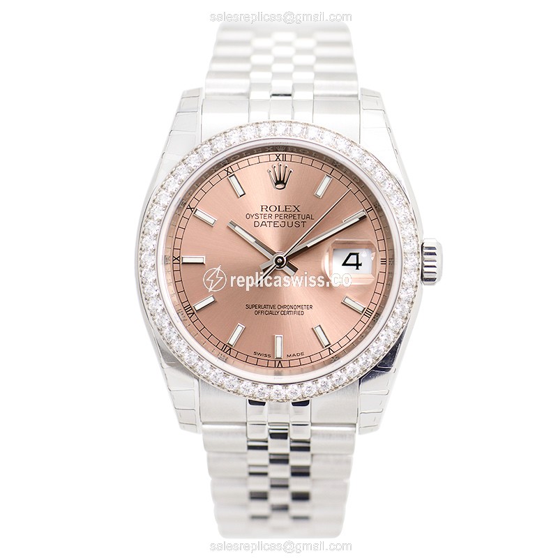 Rolex 116244 DATEJUST Automatic Stainless Steel & Diamonds