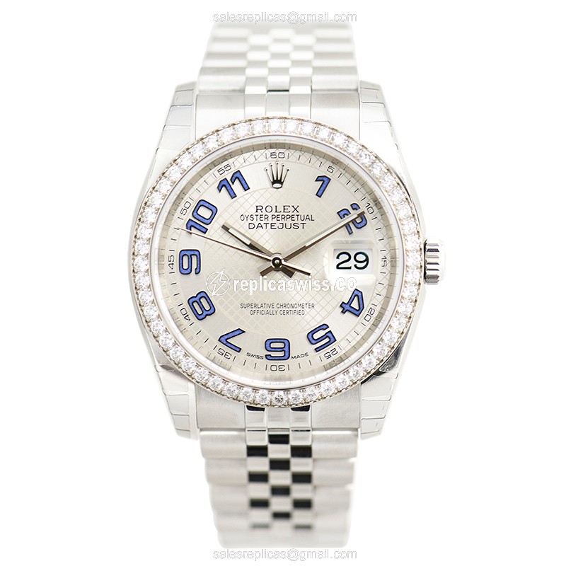 Rolex 116244 DATEJUST Automatic Stainless Steel & Diamonds