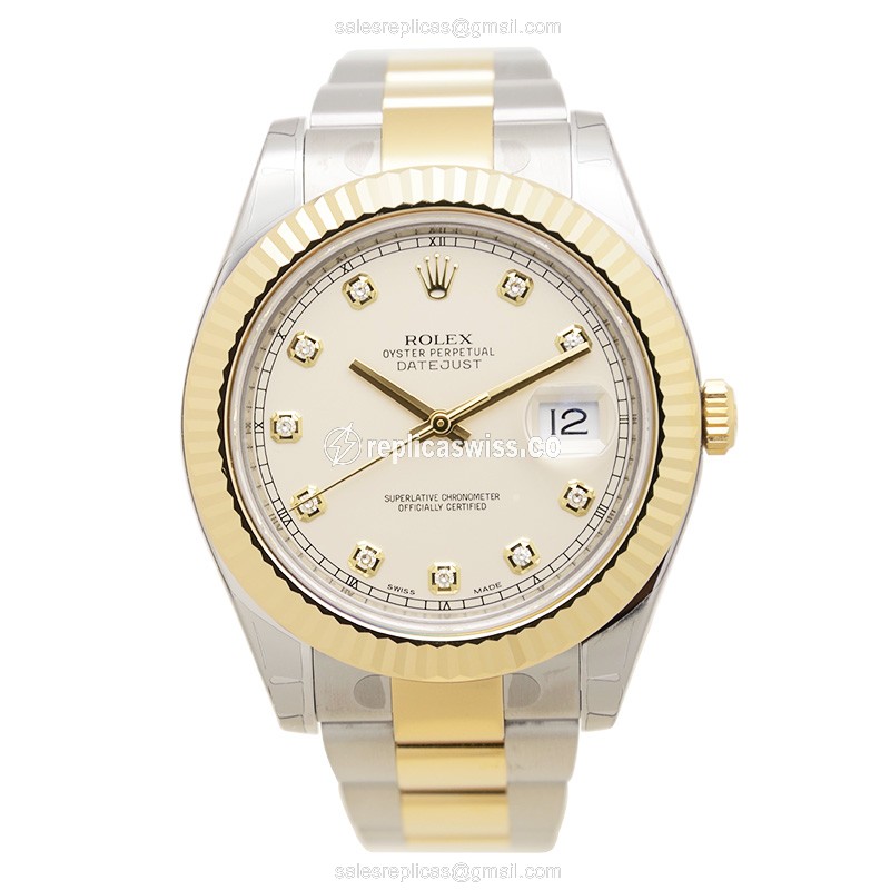 Rolex 116333G DATEJUST Automatic 18kt Gold & Steel