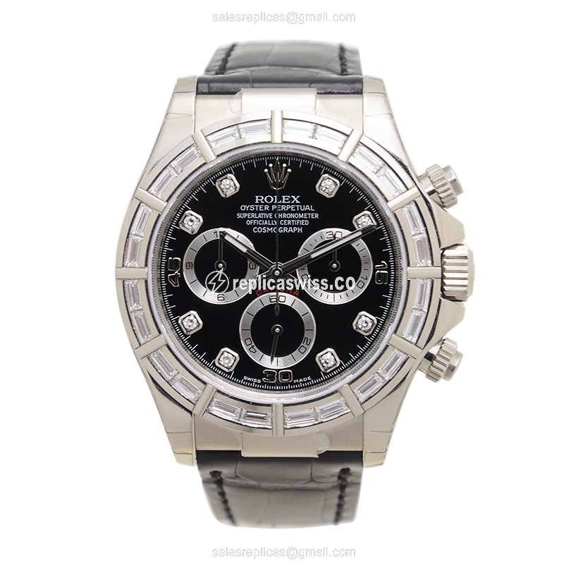 Rolex 116589BR DAYTONA Automatic 18kt White Gold & Diamond
