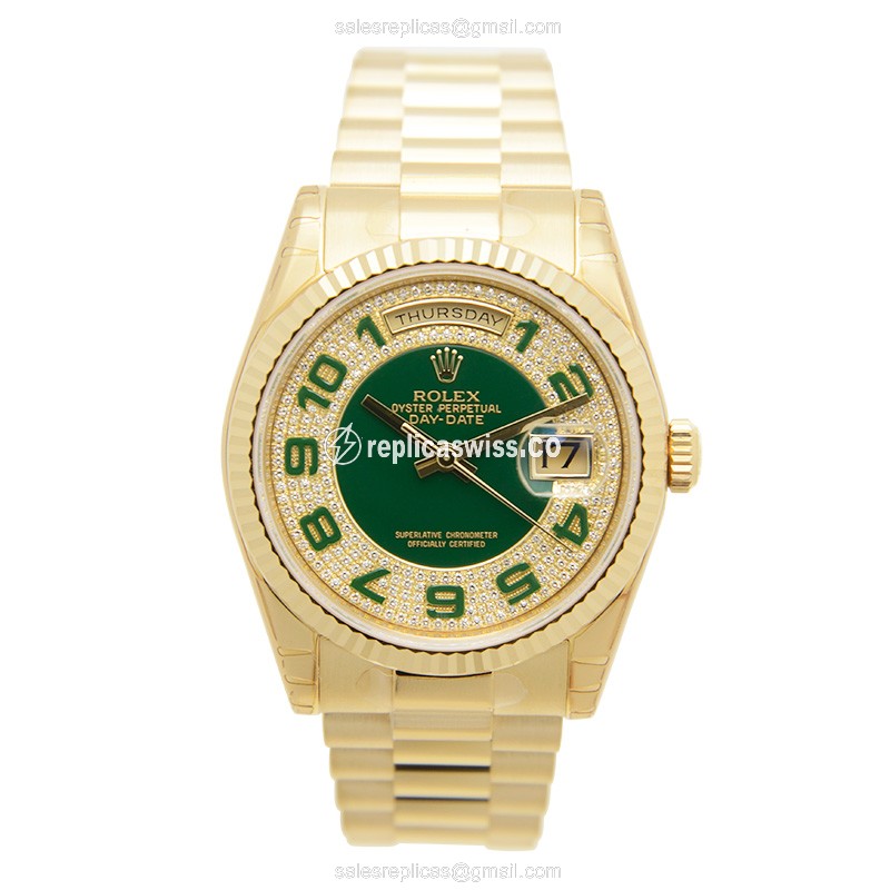 Rolex 118238DPA DAY-DATE Automatic 18kt Yellow Gold