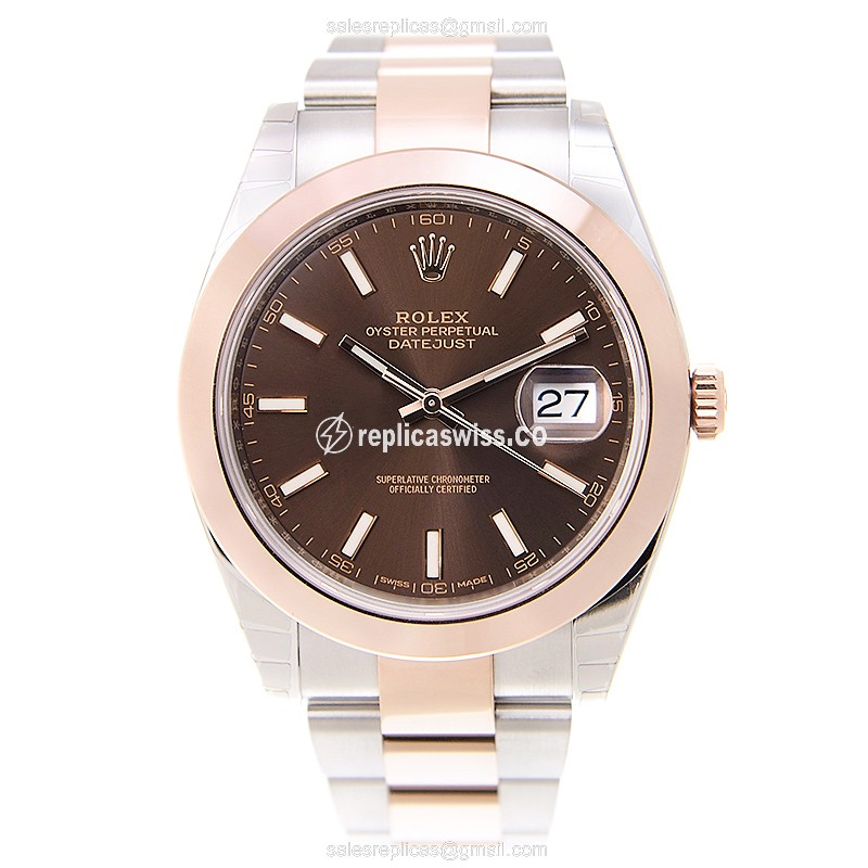 Rolex 126301-0001 DATEJUST Automatic 18kt Rose Gold & Steel