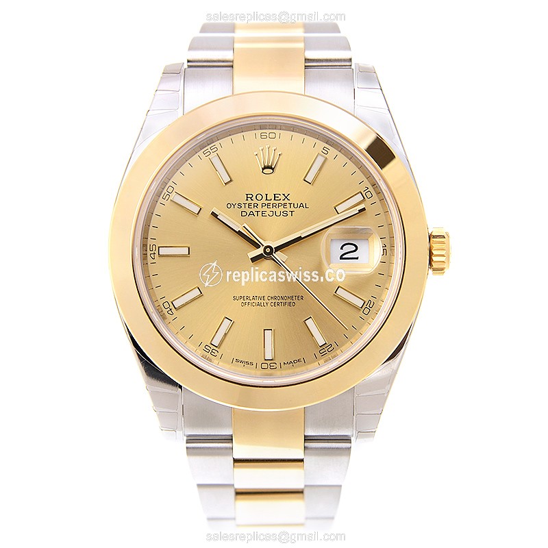 Rolex 126303-0009 DATEJUST Automatic 18kt Gold & Steel