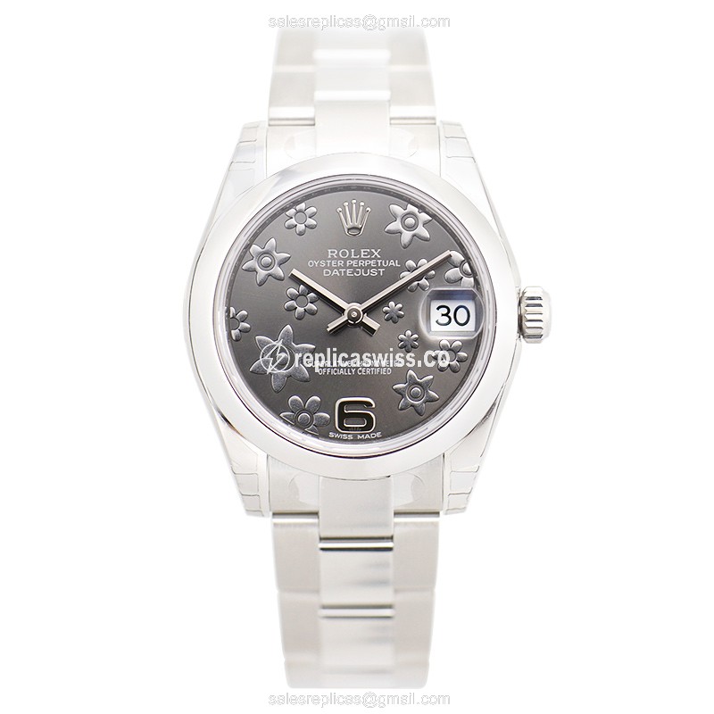 Rolex 178240BKFLO_O LADY DATEJUST Automatic Stainless Steel