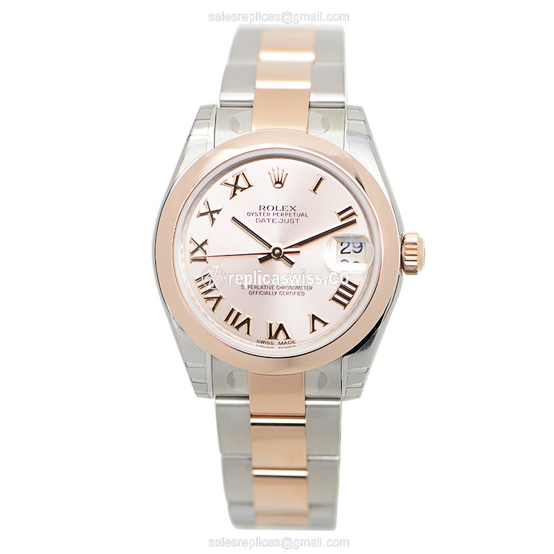 Rolex 178241PKRN_O LADY DATEJUST Automatic 18kt Rose Gold & Steel