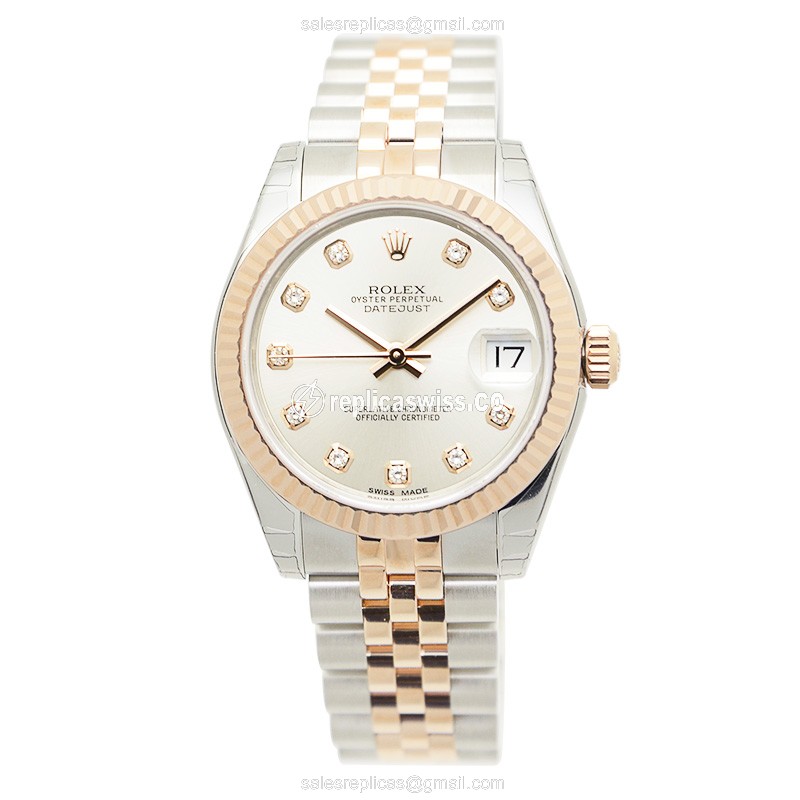 Rolex 178271GSV LADY DATEJUST Automatic 18kt Rose Gold & Steel