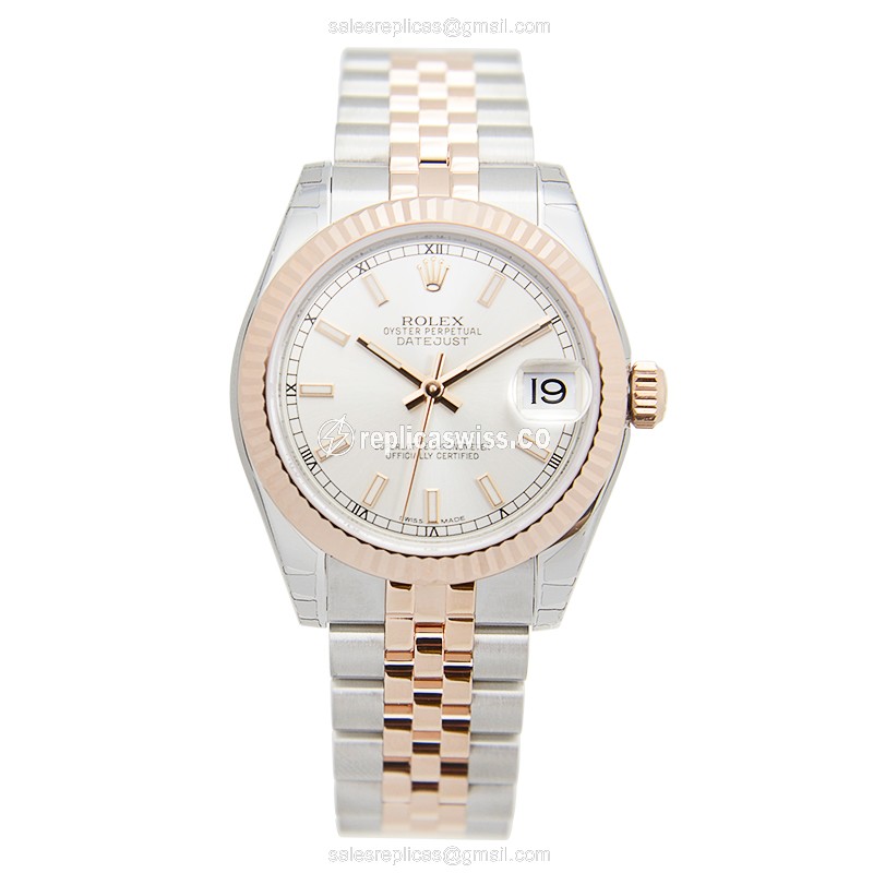 Rolex 178271SV_J LADY DATEJUST Automatic 18kt Rose Gold & Steel