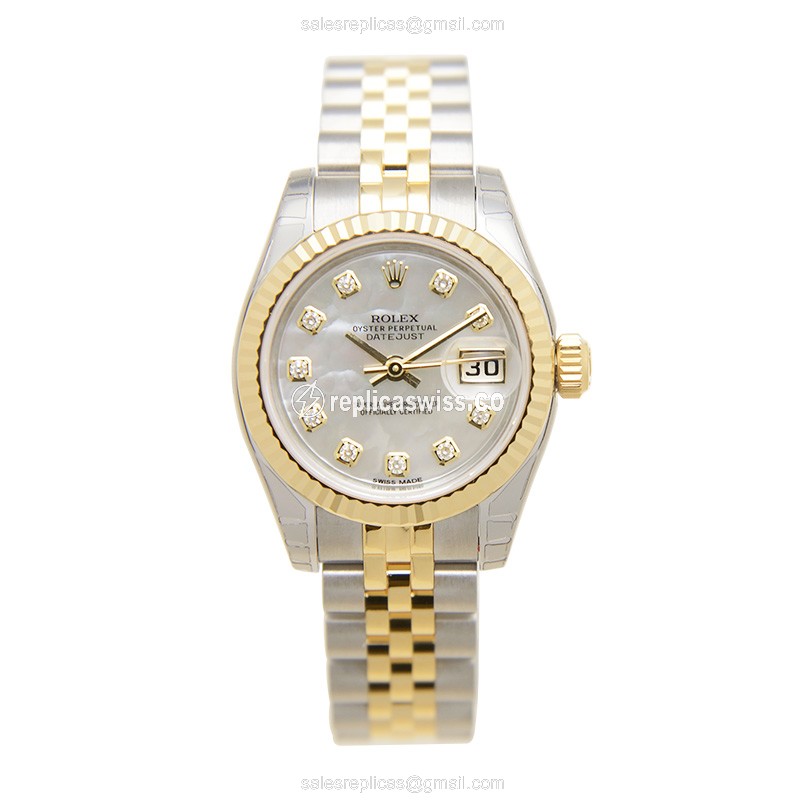 Rolex 179173NGWT LADY DATEJUST Automatic 18kt Gold & Steel