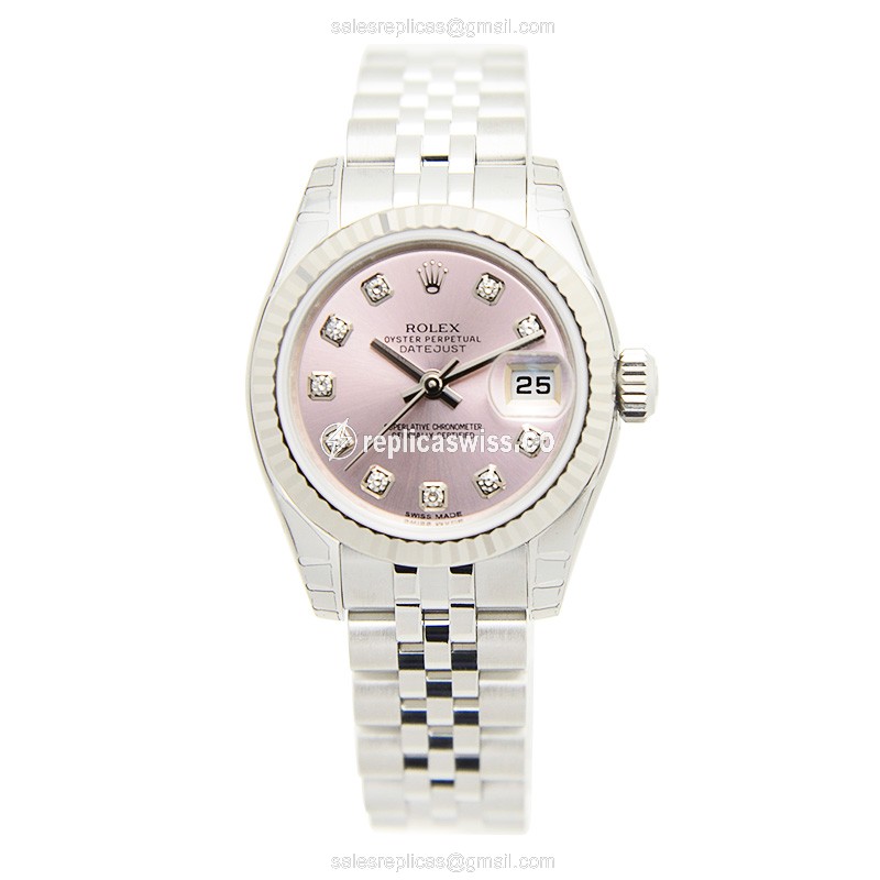 Rolex 179174GPK LADY DATEJUST Automatic 18kt White Gold & Steel