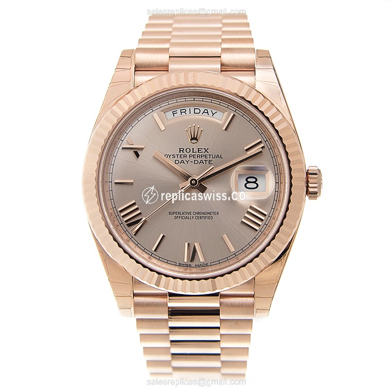Rolex 228235-0001 DAY-DATE Automatic 18kt Rose Gold
