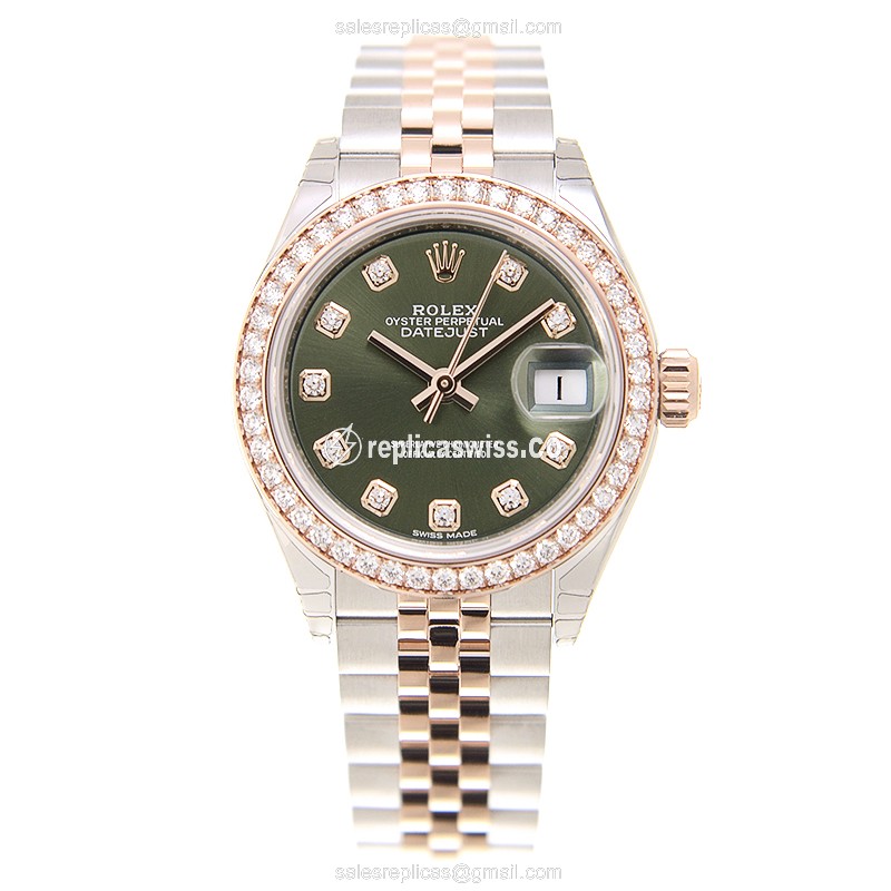 Rolex 279381RBR-0007 LADY DATEJUST Automatic 18kt Rose Magic & Diamond