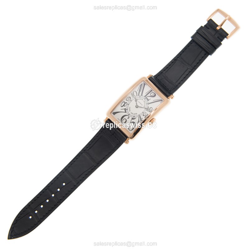 Franck Muller 952 QZ (5N) LONG ISLAND Quartz 18kt Rose Gold