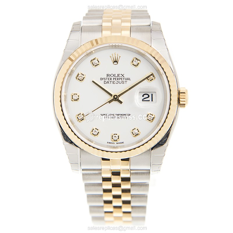 Rolex 116233G DATEJUST Automatic 18kt Gold & Steel