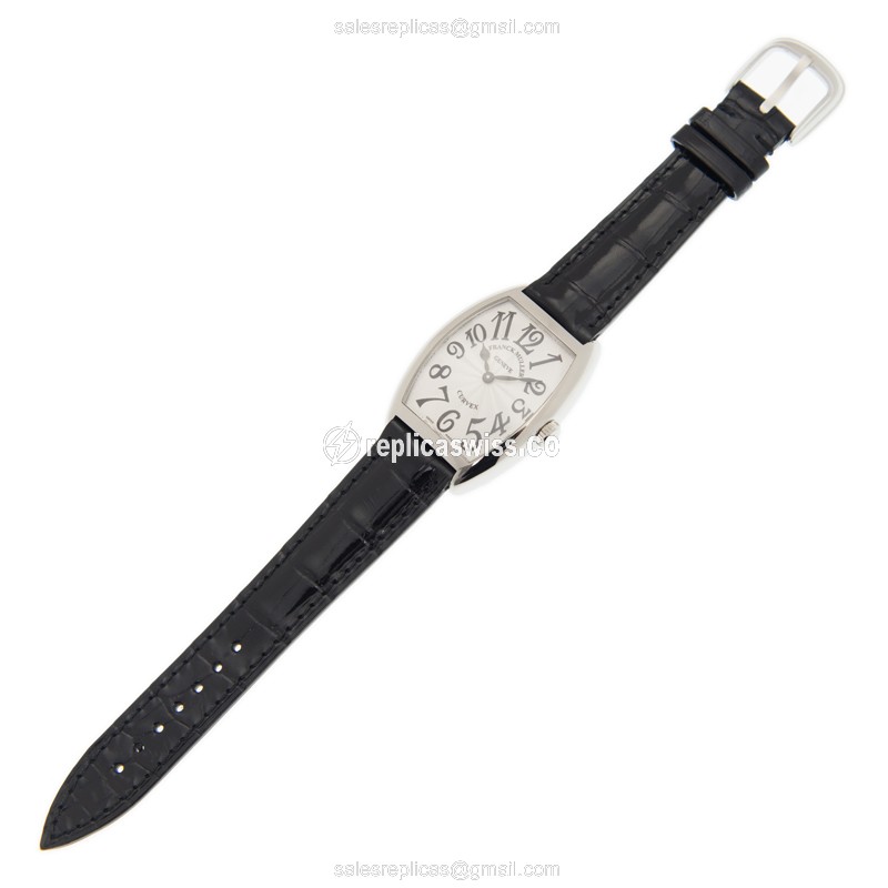 Franck Muller 7502 QZ (AC) CINTREE CURVEX Quartz Stainless Steel