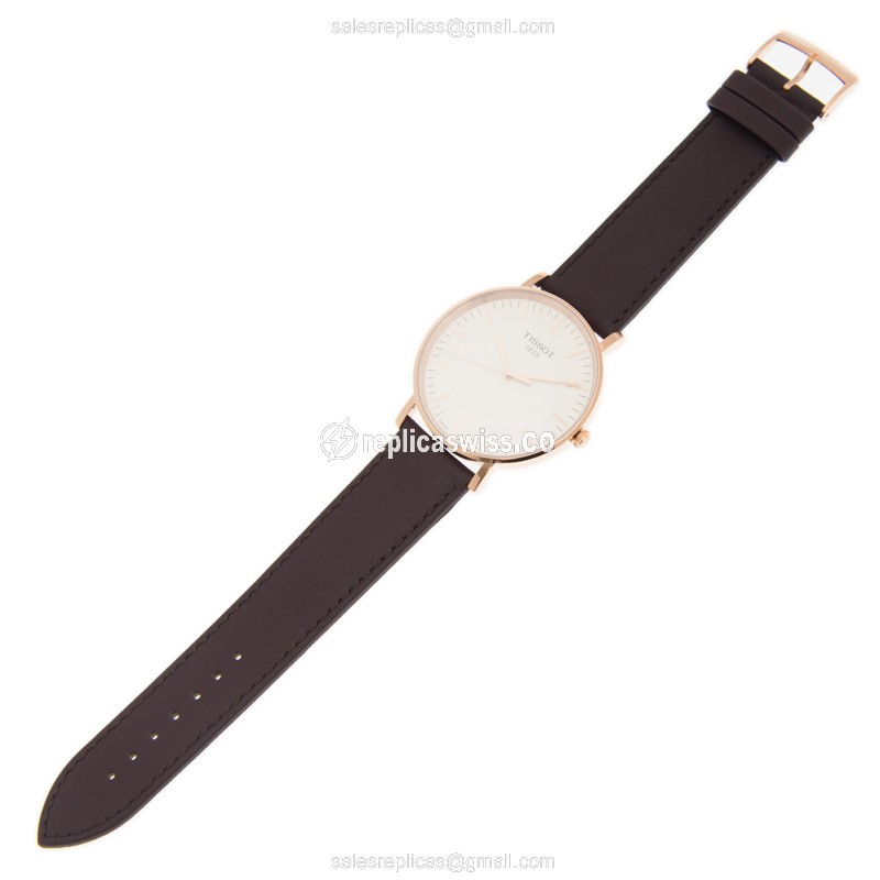 Tissot T109.610.36.031.00 T-CLASSIC Quartz 18kt Rose Gold