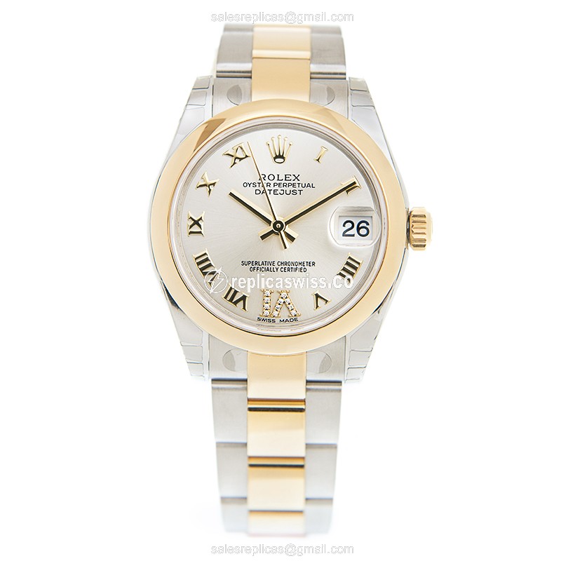 Rolex 178243SVVIDIA_O LADY DATEJUST Automatic 18kt Gold & Steel