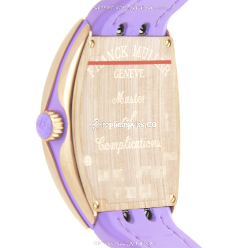 Franck Muller V 32 QZ (5N.VL) VANGUARD Quartz 18kt Rose Gold