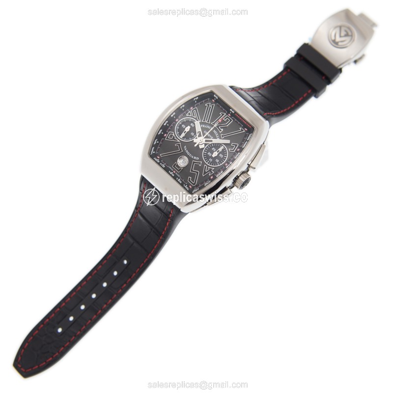Franck Muller V 45 CC DT (AC.NR) VANGUARD Automatic Stainless Steel