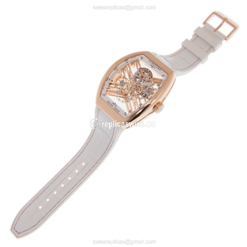 Franck Muller V 45 S6 SQT (5N.BC) VANGUARD Automatic 18kt Rose Gold