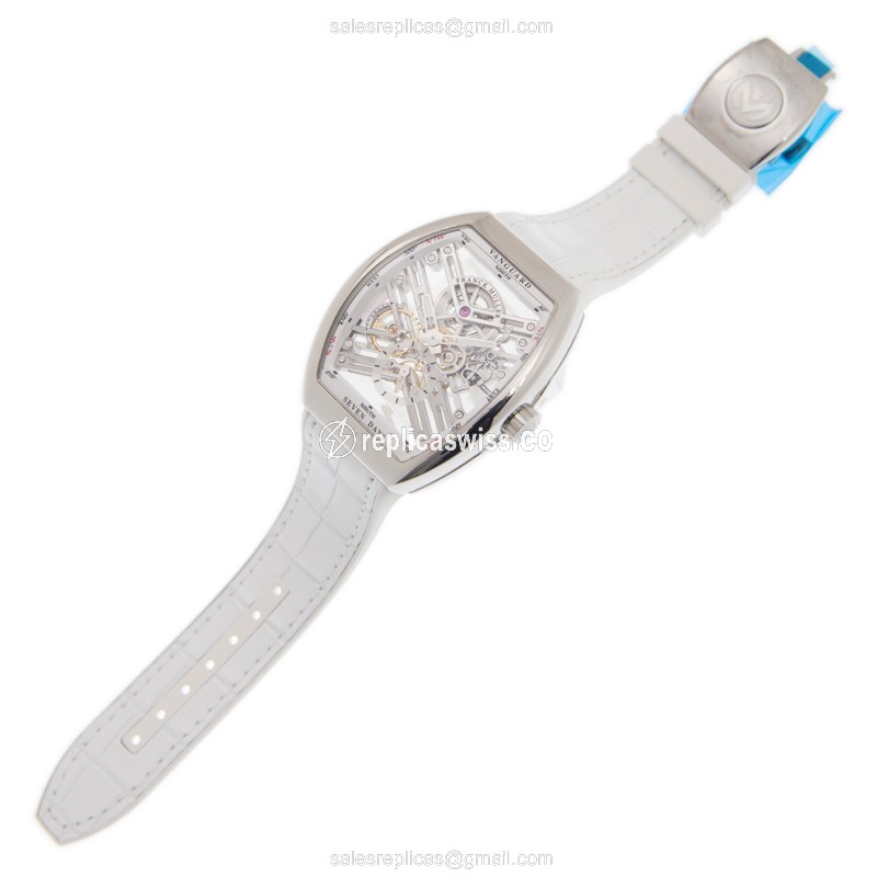 Franck Muller V 45 S6 SQT (AC.BC) VANGUARD Manual Wind Stainless Steel