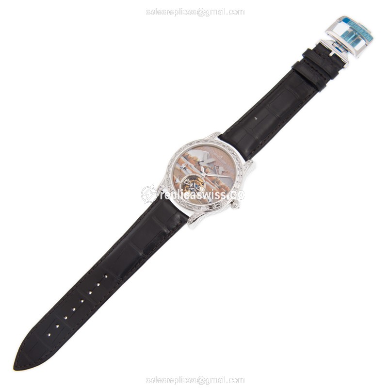 Jaeger-Lecoultre Q16634E7 MASTER ULTRA THIN Automatic 18kt White Gold & Diamond