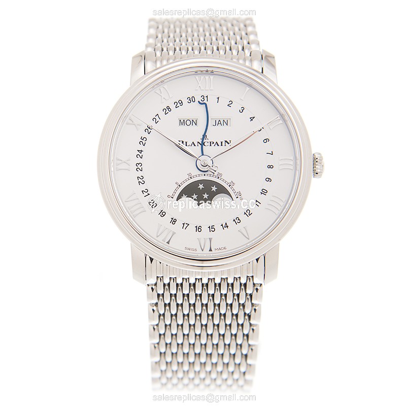 Blancpain 6654-1127-MMB VILLERET Automatic Stainless Steel