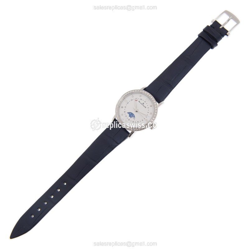 Blancpain 6106-4628-55A VILLERET Automatic Stainless Steel & Diamonds