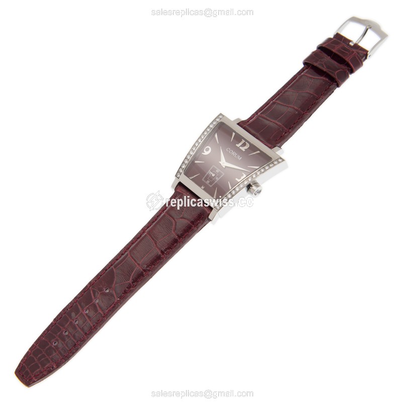 Corum 106.406.47/0012 DP51 TRAPEZE Quartz Stainless Steel & Diamonds