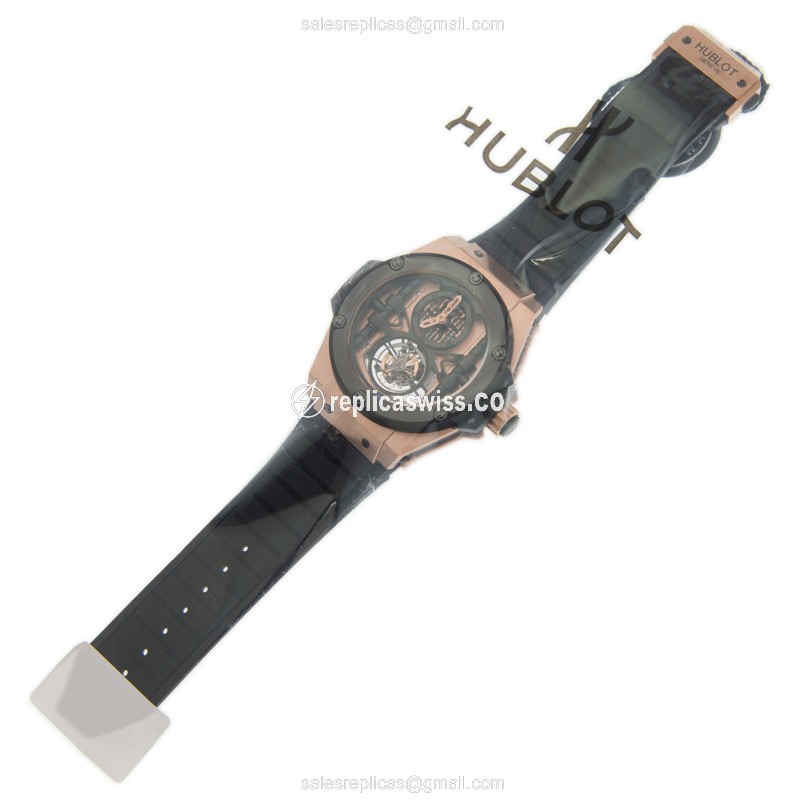 Hublot 705.OM.0007.RX KING POWER UNICO Manual Wind 18kt Rose Gold