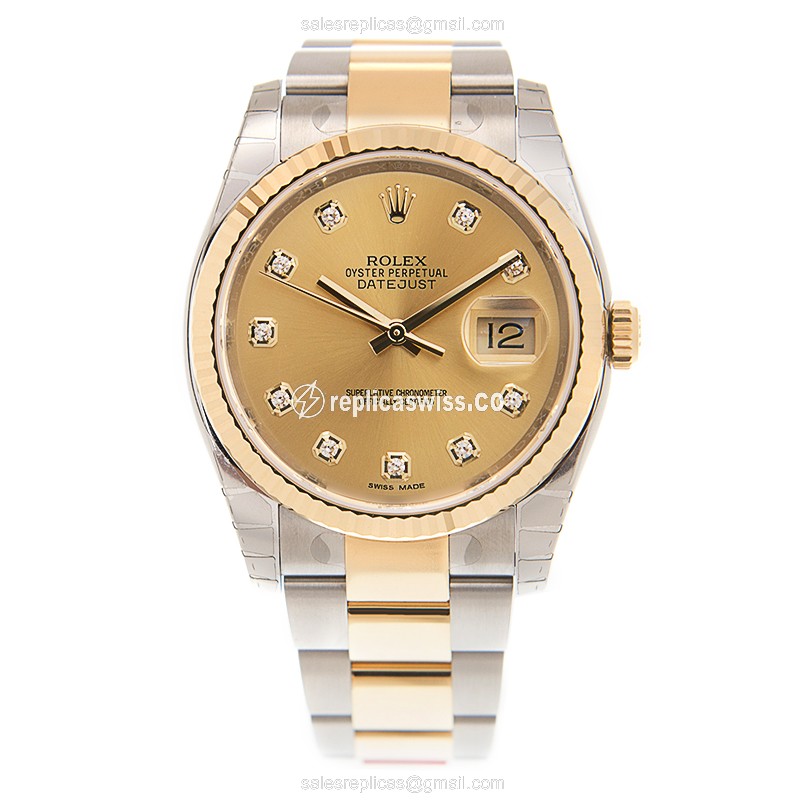Rolex 116233G DATEJUST Automatic 18kt Gold & Steel