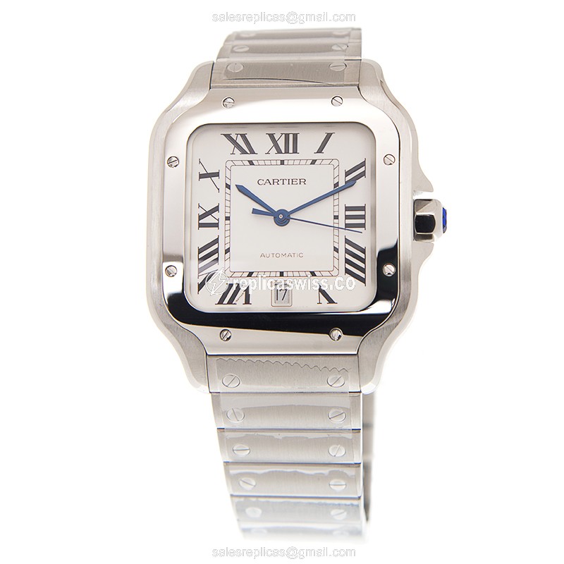 Cartier WSSA0009 SANTOS DE CARTIER Automatic Stainless Steel