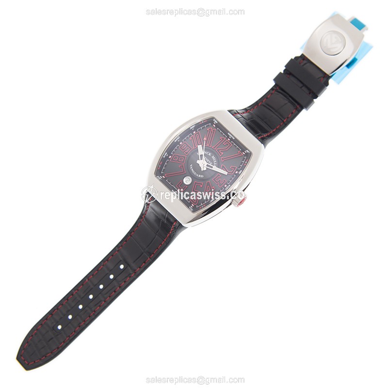 Franck Muller V 45 SC DT (AC.ER) VANGUARD Automatic Stainless Steel